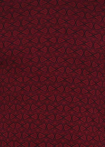 Свитшот MSY - Прямой крой геометрический бордовый кэжуал - (139578174)