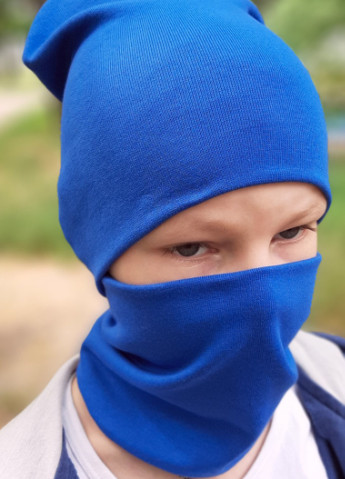 Детская шапка с хомутом КАНТА размер 52-56, синий (OC-250) Канта (212242450)
