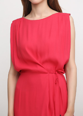 Рожева кежуал сукня Gant однотонна