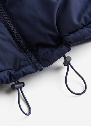 Темно-синя зимня куртка H&M