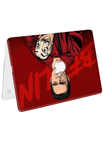 Чохол пластиковий для Apple MacBook 12 A1534/A1931 Паперовий будинок Берлін (Paper house) La casa de papel (3365-2290) MobiPrint (218987992)