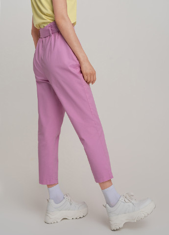 Розовые кэжуал летние прямые брюки befree