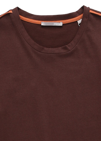 Коричневая футболка Mexx