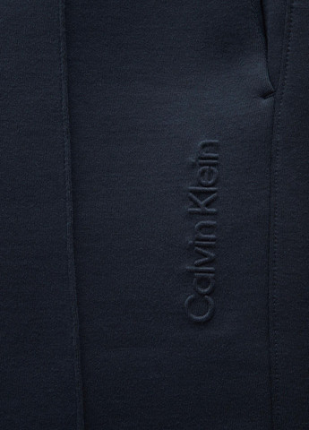 Темно-синие спортивные демисезонные прямые брюки Calvin Klein