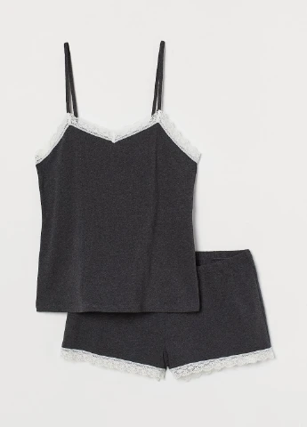 Чорна всесезон піжама H&M