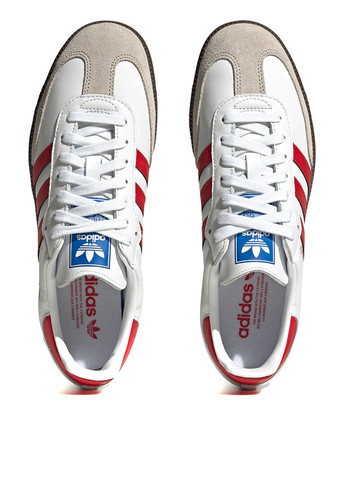 Белые всесезонные кроссовки adidas SAMBA OG