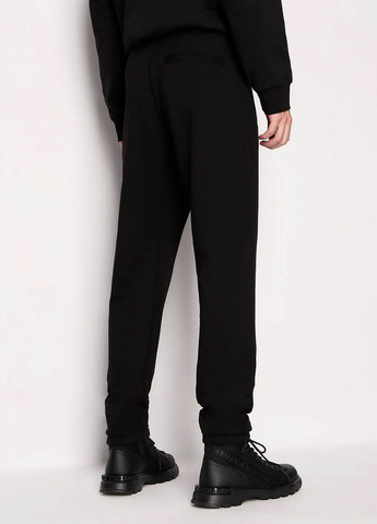 Черные кэжуал демисезонные джоггеры брюки Armani Exchange