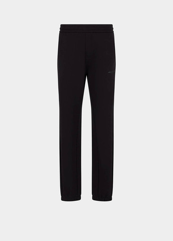 Черные кэжуал демисезонные джоггеры брюки Armani Exchange
