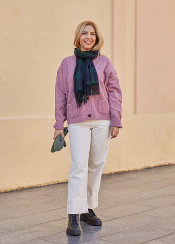 Розовый демисезонный кардиган Uniqlo