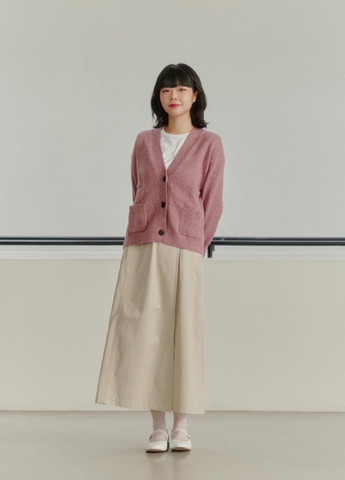 Розовый демисезонный кардиган Uniqlo