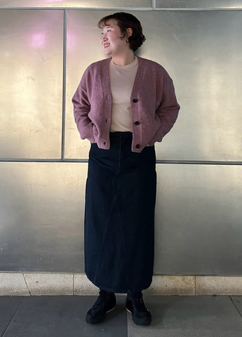 Розовый демисезонный кардиган Uniqlo