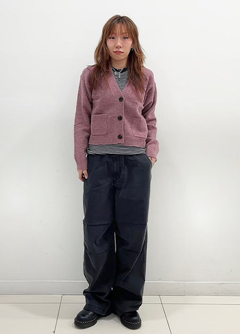 Розовый демисезонный кардиган Uniqlo