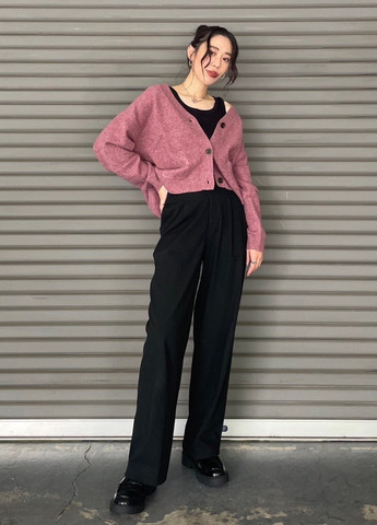 Розовый демисезонный кардиган Uniqlo