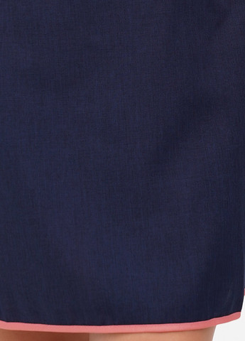 Темно-синее кэжуал платье а-силуэт Rebecca Tatti однотонное