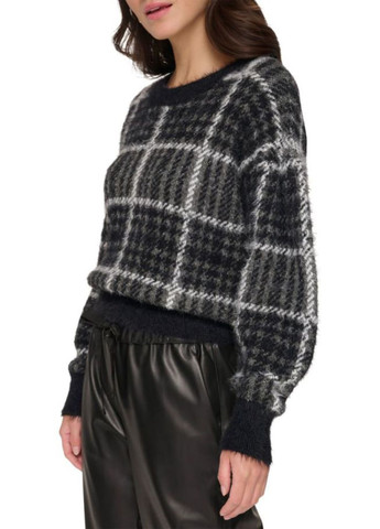 Чорний демісезонний светр джемпер DKNY