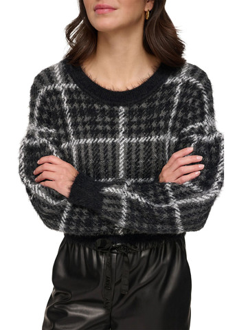 Чорний демісезонний светр джемпер DKNY