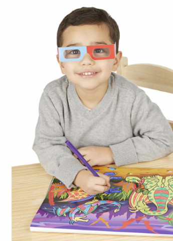 Набор для творчества 3D раскраска по точкам для мальчиков (MD9964) Melissa&Doug (202365901)