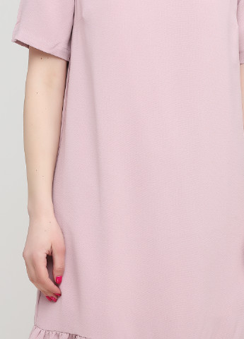 Светло-розовое кэжуал платье Our Heritage однотонное