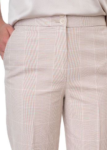 Бежевые летние брюки Gardeur