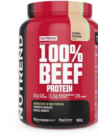 100% Beef Protein 900 g /25 servings/ Almond Pistachio Nutrend (256379953)