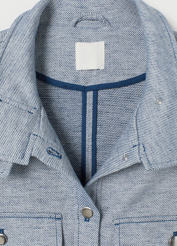 Блакитна демісезонна куртка H&M