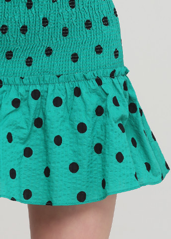 Зеленая кэжуал юбка Zara