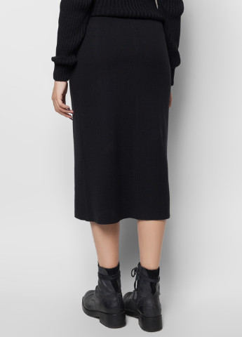 Черная кэжуал однотонная юбка Arber Woman