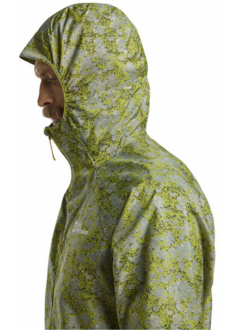 Сіро-зелена демісезонна вітровка Jack Wolfskin PRELIGHT WIND JKT M