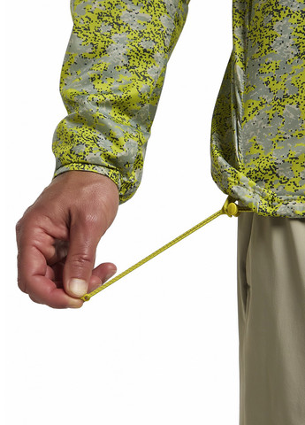 Сіро-зелена демісезонна вітровка Jack Wolfskin PRELIGHT WIND JKT M