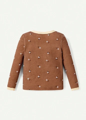 Комбинированная зимняя пижама (2 лонгслива, 2 брюк) лонгслив + брюки SHEIN