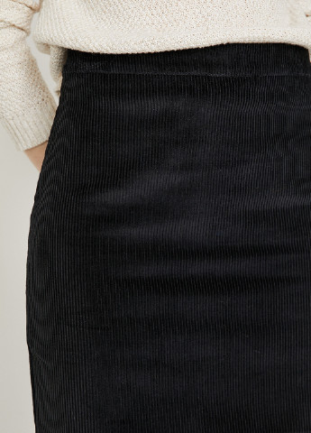 Черная кэжуал юбка KOTON карандаш