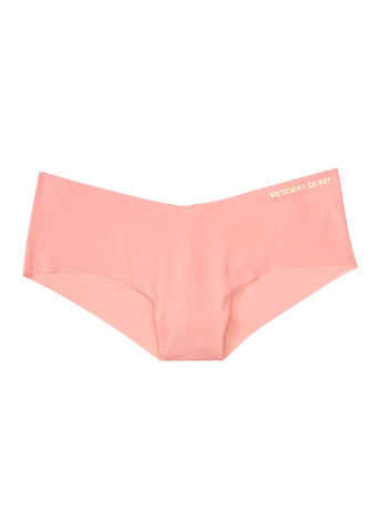Трусы Victoria's Secret слип логотипы светло-розовые повседневные полиамид