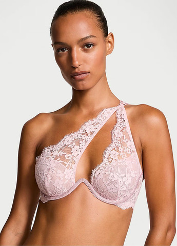 Розовый демисезонный комплект (бюстгальтер, трусики) Victoria's Secret