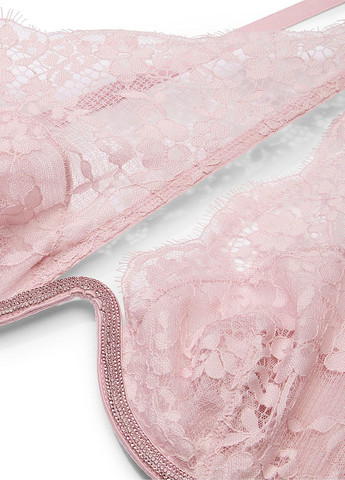 Розовый демисезонный комплект (бюстгальтер, трусики) Victoria's Secret