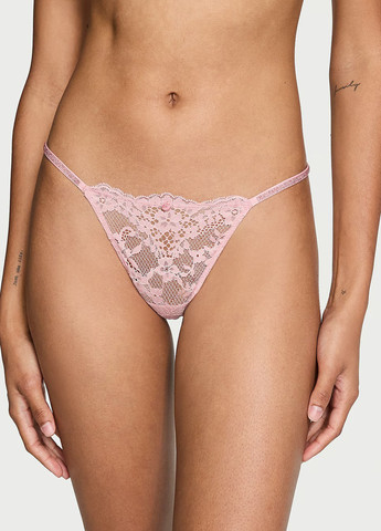 Розовый демисезонный комплект (бюстгальтер, трусики) Victoria's Secret