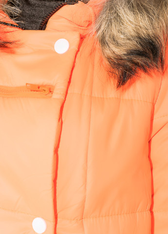 Оранжевая зимняя куртка Time of Style