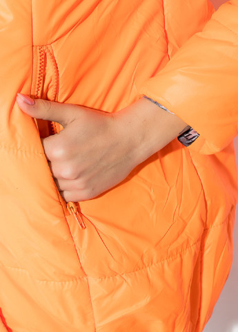 Оранжевая зимняя куртка Time of Style
