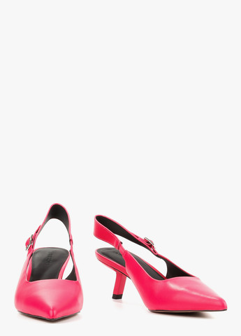 Le'BERDES Туфли слингбеки малиновый з натуральная кожа, украина — лето (293152926)