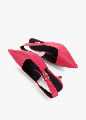 Le'BERDES Туфли слингбеки малиновый з натуральная кожа, украина — лето (293152926)