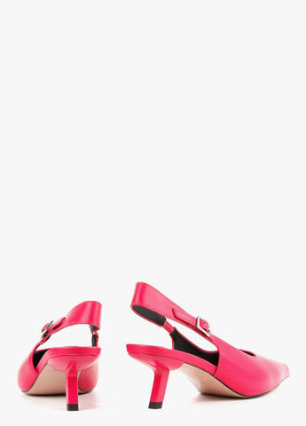 Le'BERDES Туфли слингбеки малиновый з натуральная кожа, украина — лето (293152926)