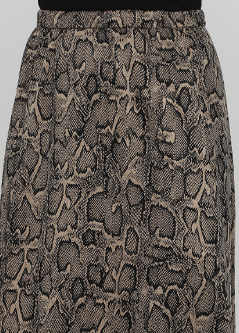 Серо-бежевая кэжуал змеиный юбка Drykorn