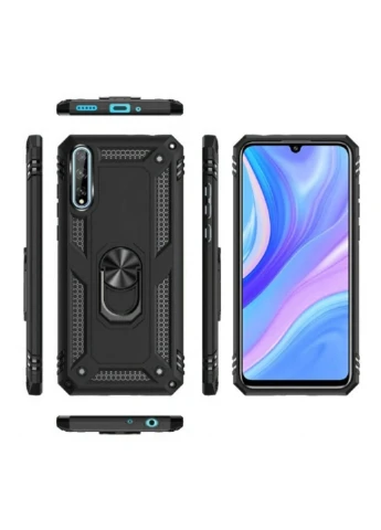 Чехол для мобильного телефона Military Huawei P Smart S / Y8p Black (705560) BeCover (252573207)