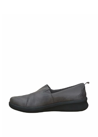 Clarks Туфлі сірий з натуральна шкіра, — демісезон (252011564)