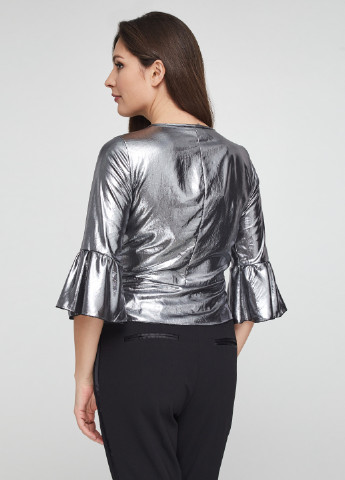 Серебряная демисезонная блуза Rinascimento