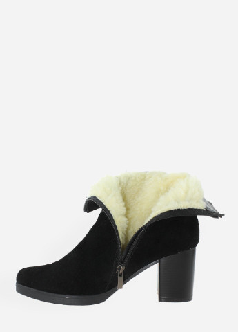 Зимние ботинки rg18-53070 черный Gampr из натуральной замши