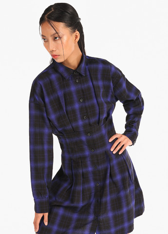 Комбінована кежуал сукня сукня-сорочка Colin's в клітинку