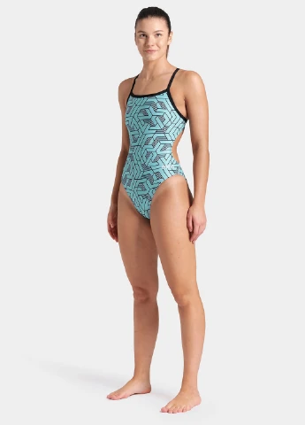 Комбинированный демисезонный купальник слитный Arena ESCAPE SWIMSUIT CHALLENGE BACK