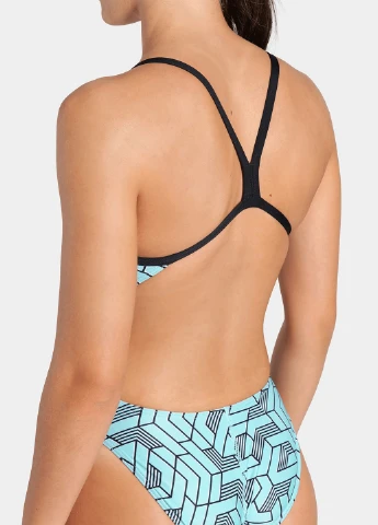 Комбинированный демисезонный купальник слитный Arena ESCAPE SWIMSUIT CHALLENGE BACK
