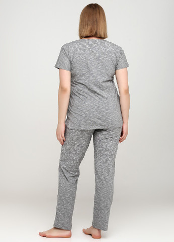 Сірий демісезонний комплект (футболка, штани) Cotpark