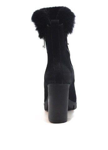 Осенние ботинки Wit Mooni с мехом из натуральной замши